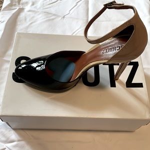 SCHUTZ patent leather high heels